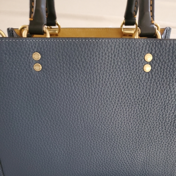 NWTs Beautiful Coach 1941 Denim Blue Rogue 25 - C1764 Colblk - 3 way Cbody/Shld - Picture 3 of 12